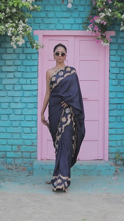 Layla Embroidered Saree