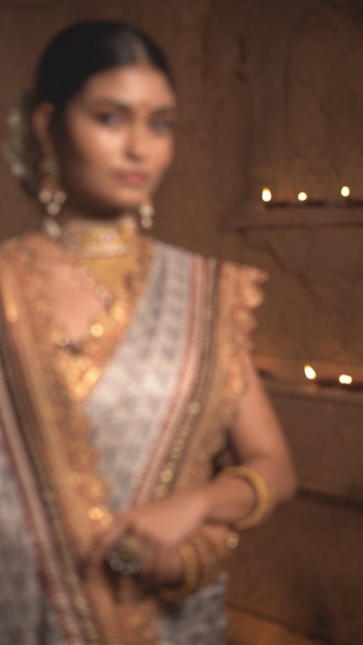 Classic Zari Grandeur Saree