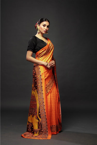 Divine Goddess Saree