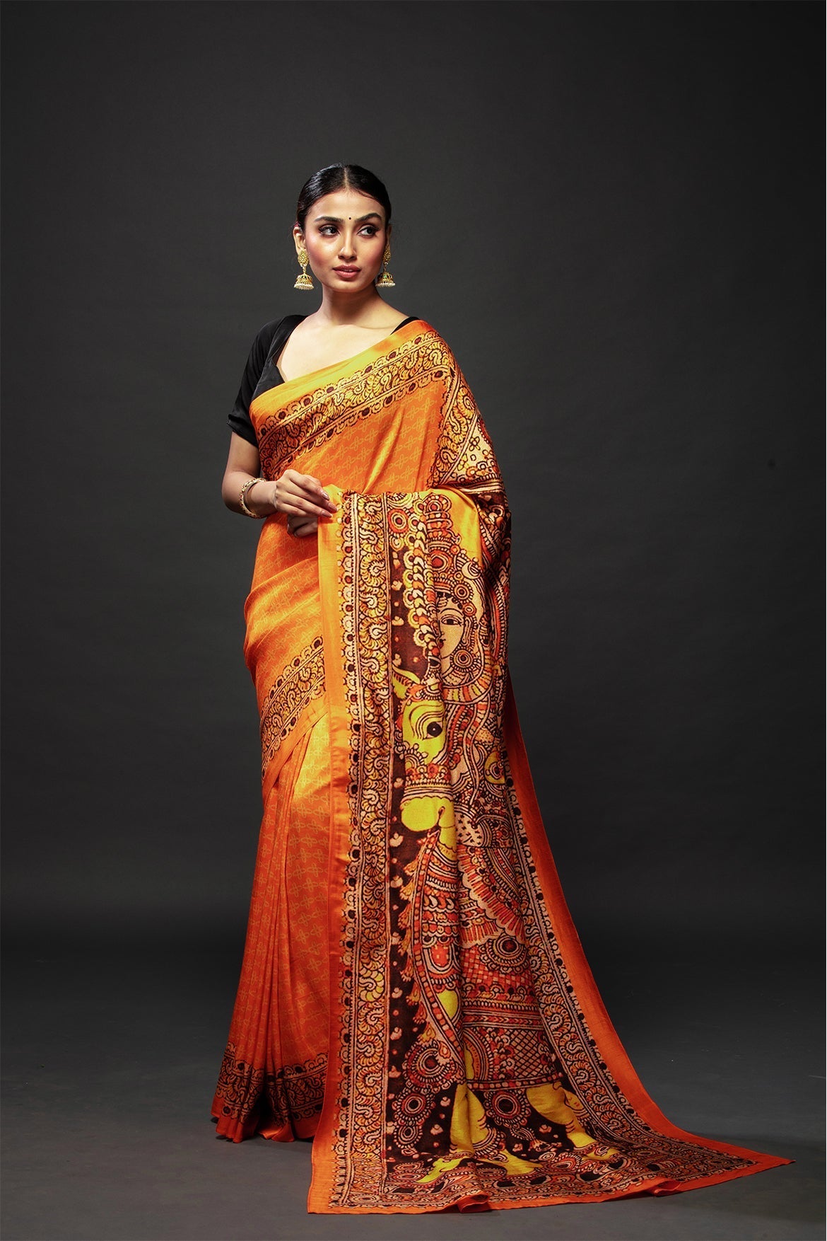 Divine Goddess Saree