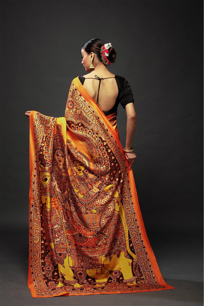 Divine Goddess Saree