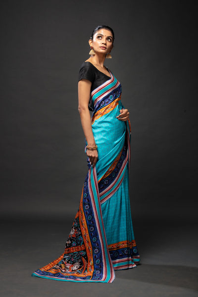 Lord Vishnu Dasavatara Saree