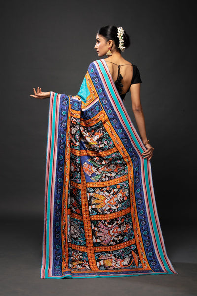 Lord Vishnu Dasavatara Saree