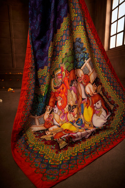 The Sumukha Ganpathi Saree