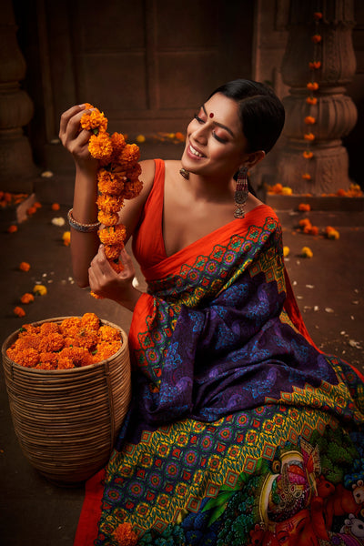 The Sumukha Ganpathi Saree