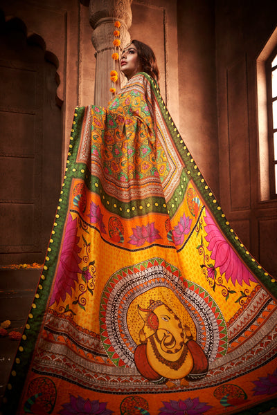 The Lambodara Ganpathi Saree