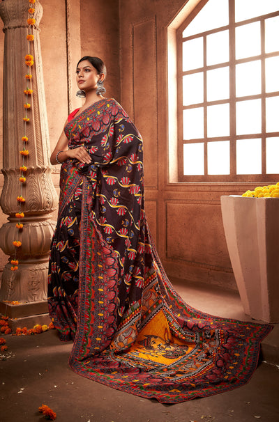 The Chaturbhuj Ganpathi Saree