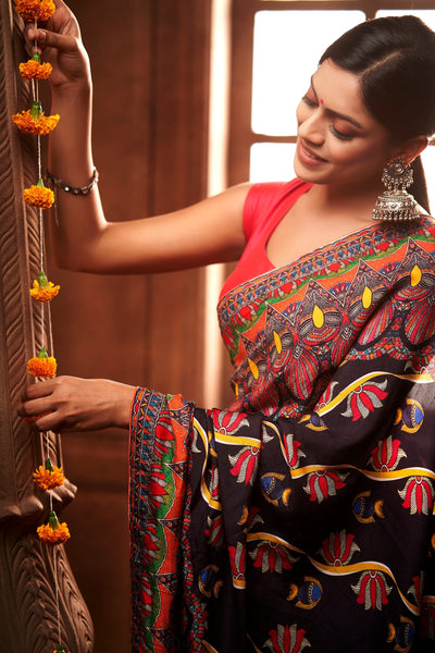 The Chaturbhuj Ganpathi Saree