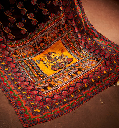 The Chaturbhuj Ganpathi Saree