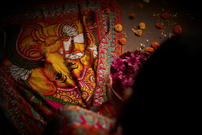 The Kshama Ganpathi saree