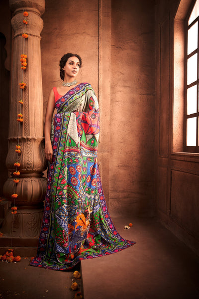 The Umaputra Ganpathi Saree
