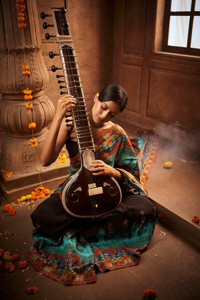 The Nandana Ganpanti Saree