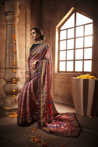 The Vishwamukha ganpathi saree